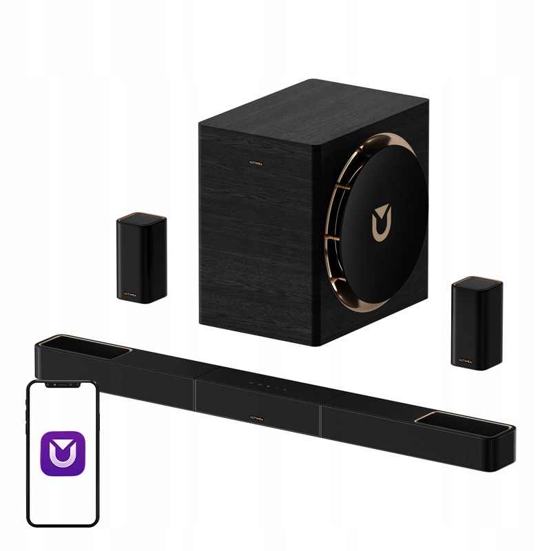 Konfiguracja 7.1.4 z technologią Dolby Atmos