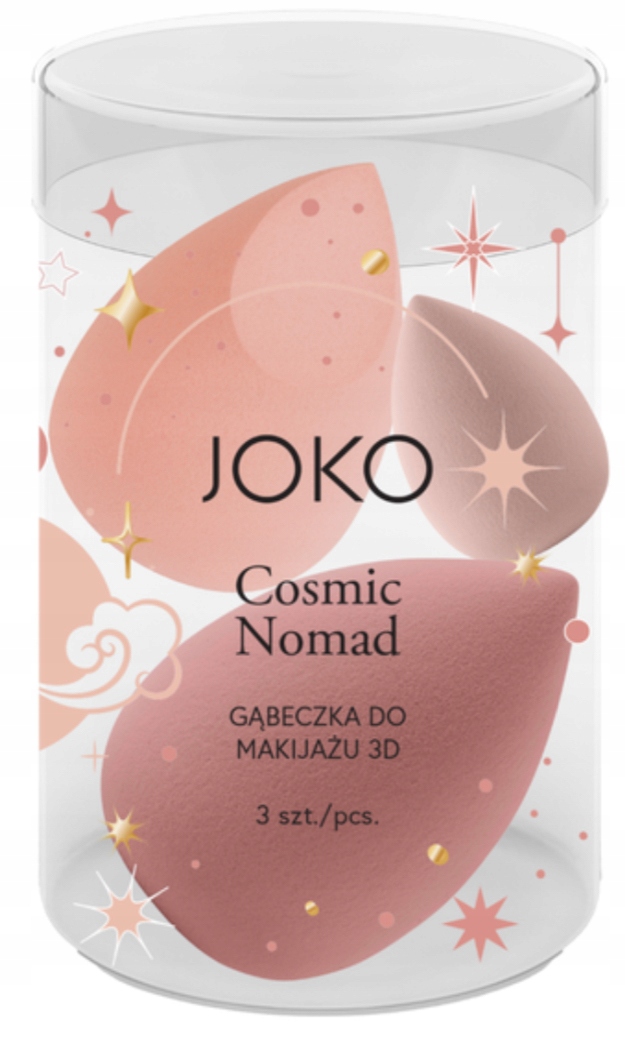 Gąbeczka do makijażu 3D Cosmic Nomad – Idealne narzędzie do perfekcyjnego makijażu