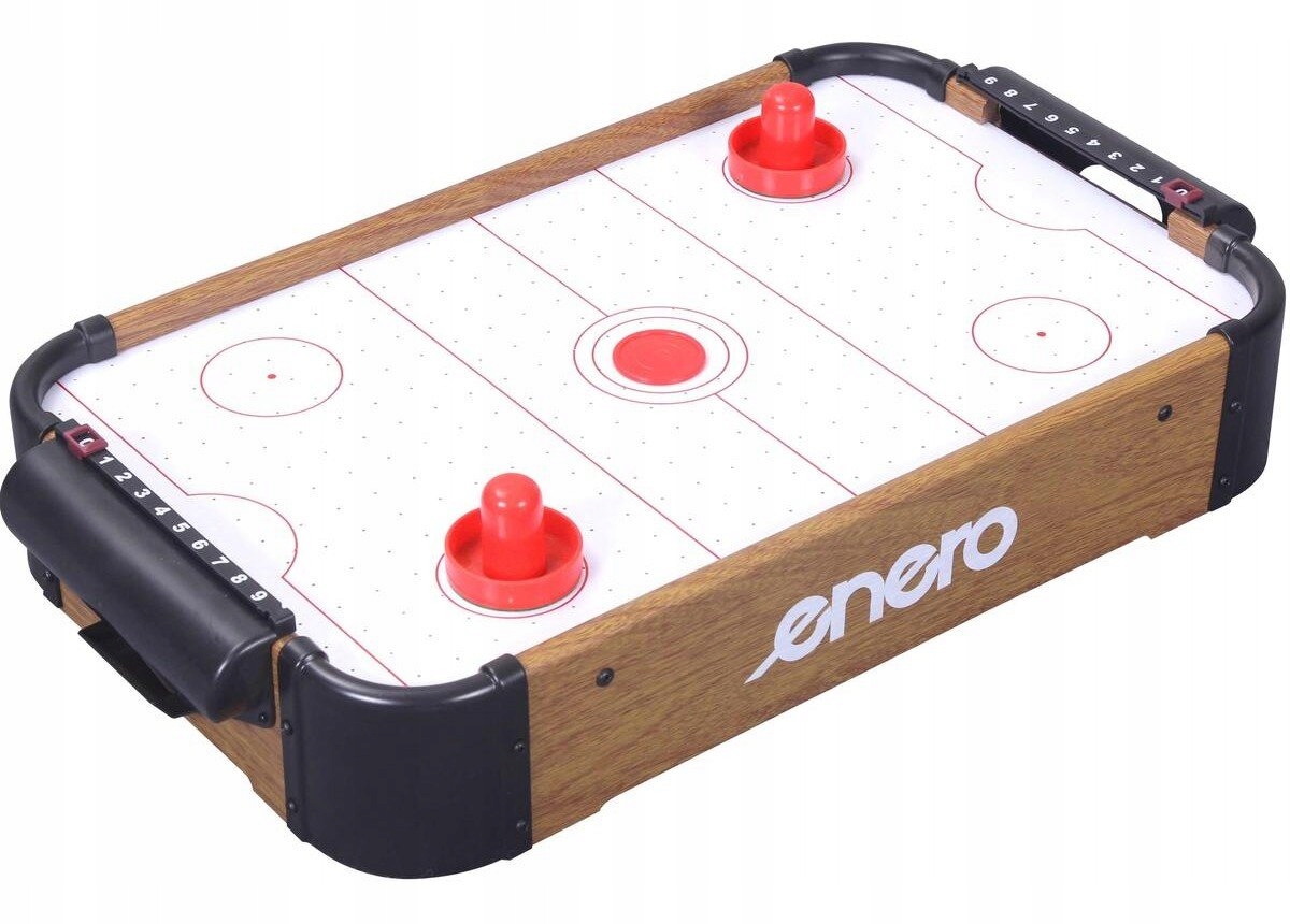 GRA CYMBERGAJ AIR HOCKEY NA STÓŁ 51x31x10CM WOODEN – Emocjonująca rywalizacja w Twoim domu