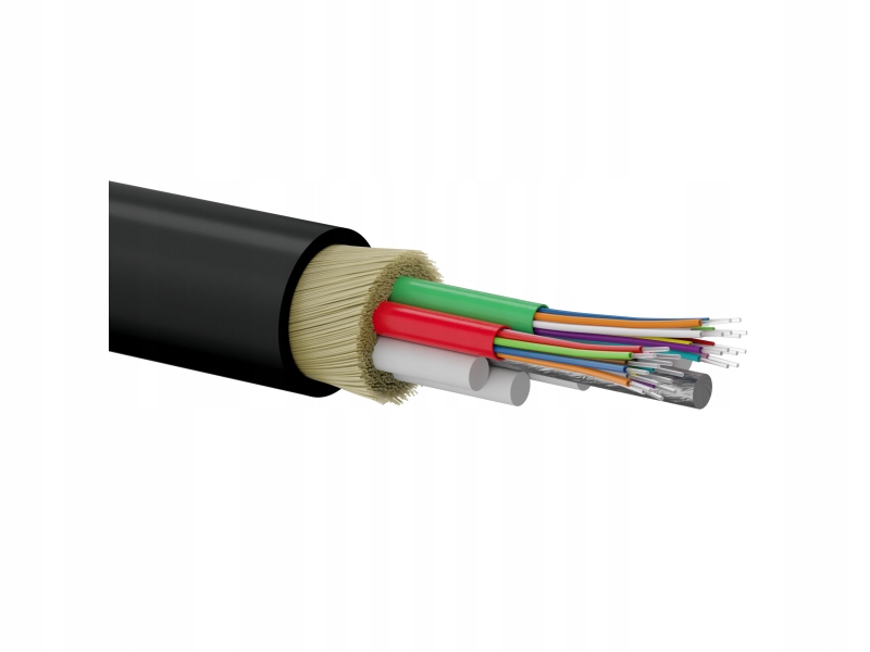 Kabel światłowodowy OS2 zewnętrzny Z-XOTktdD SM 4J 9/125 PE ALANTEC – Wytrzymałość i niezawodność