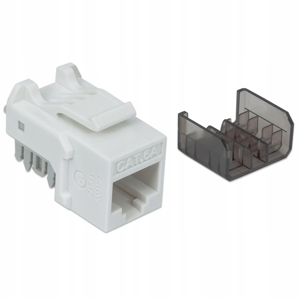 Moduł Keystone RJ45 Cat6a 10 Gigabit IWP-MD C6A/WH – Wysoka jakość połączeń sieciowych