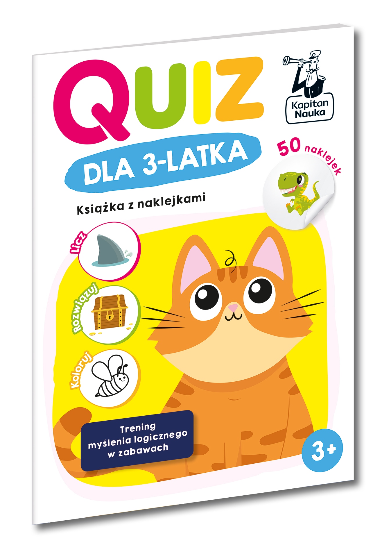 Bogato ilustrowana książka z łamigłówkami