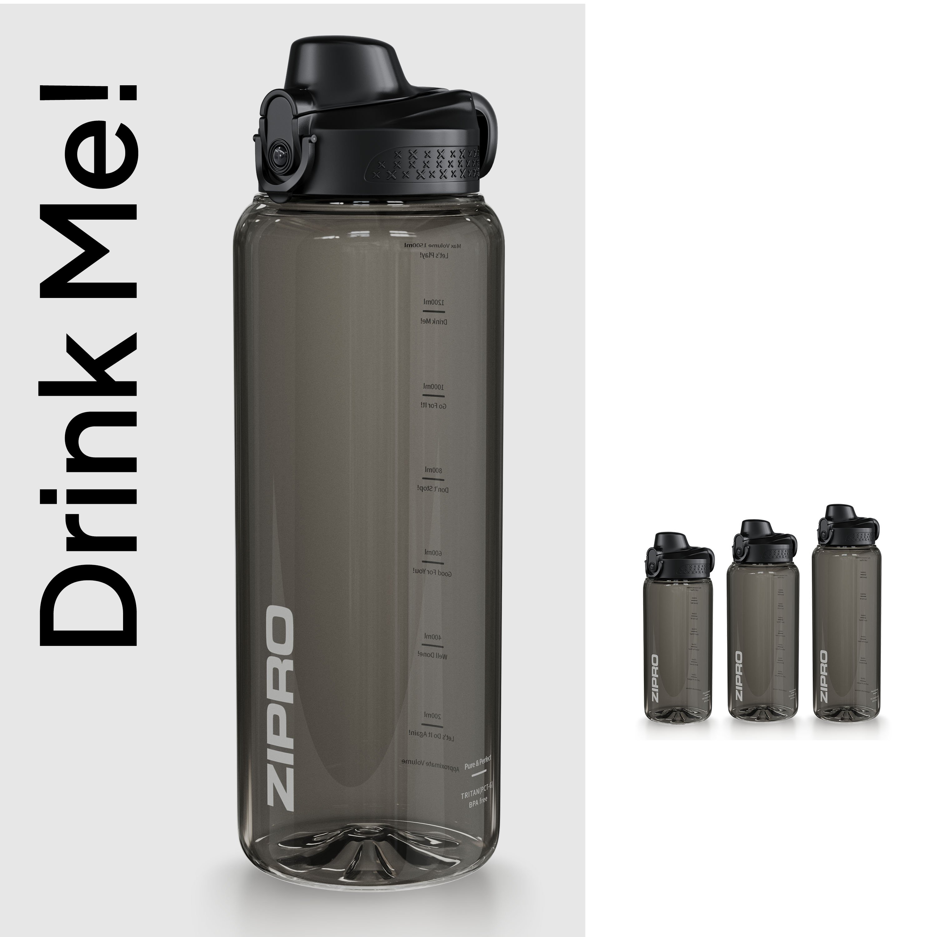 ZIPRO Water Bottle Tritan