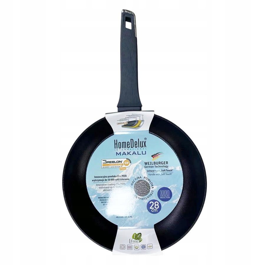 Patelnia HD 12427 Greblon 28 cm Makalu – Idealna do każdej kuchni