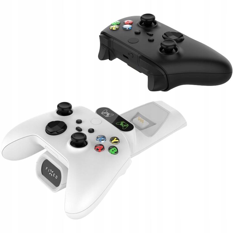 Dobíjecí stanice FIXED dla dwóch bezprzewodowych kontrolerów Xbox Series S, X a One – Wygodne ładowanie dla graczy