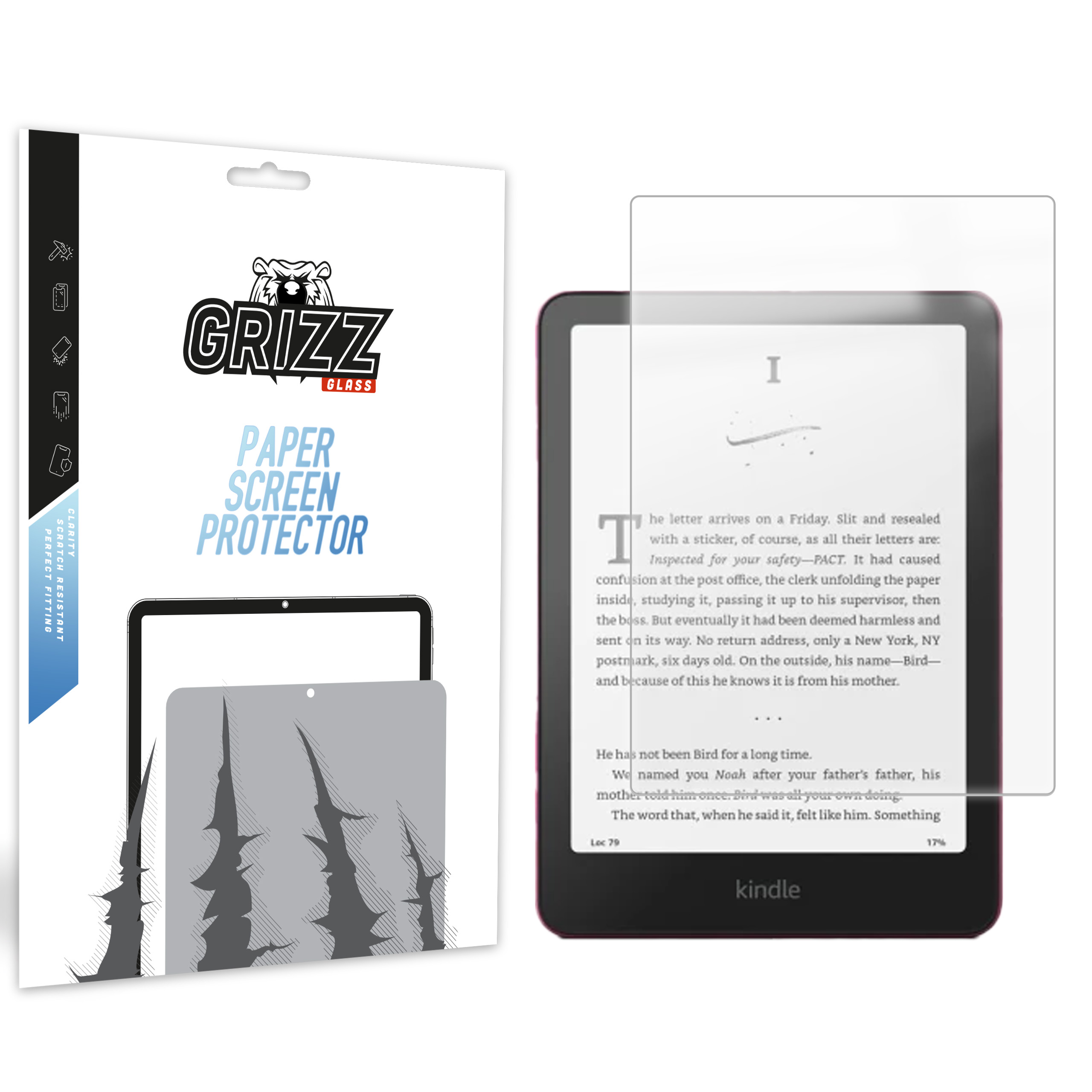 Folia matowa GrizzGlass PaperScreen do Amazon Kindle Paperwhite 7