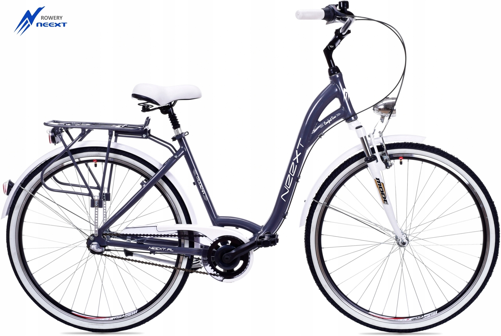 Rower Miejski Damski 28 MODENA 3 Biegi SHIMANO Marka Neext
