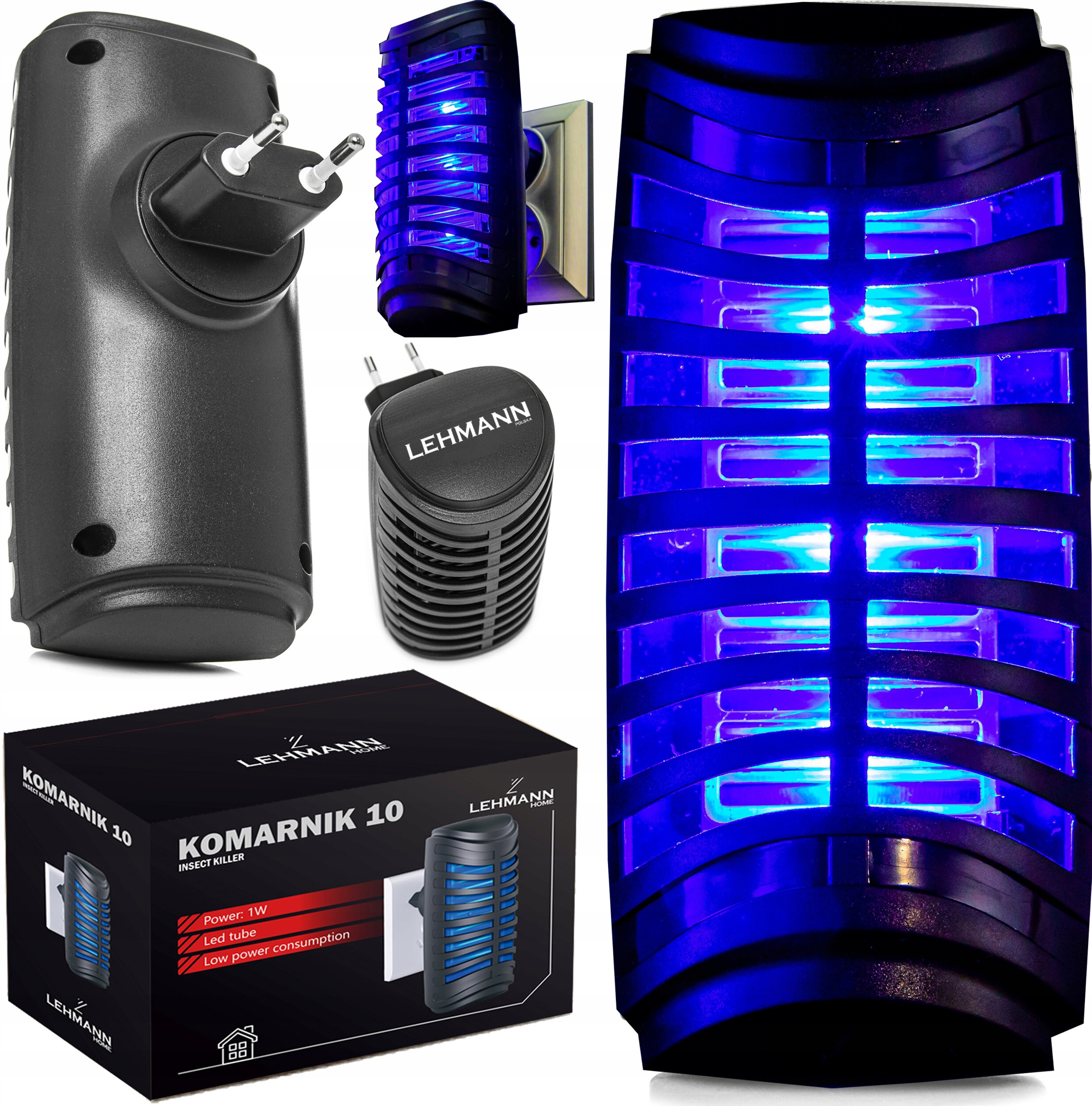 Lampa owadobójcza LED Lehmann Komarnik 10 – Skuteczna ochrona przed owadami