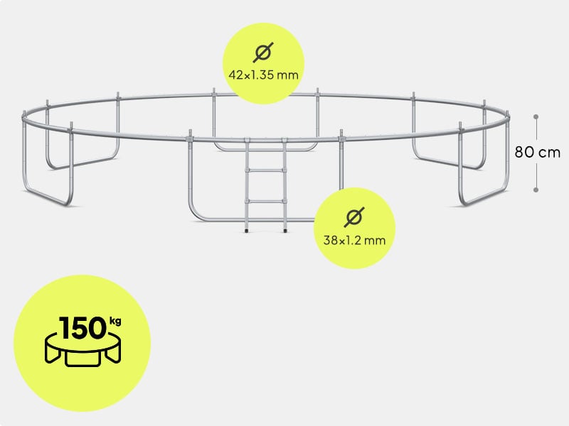 Trampolina ZIPRO JumpPro PREMIUM