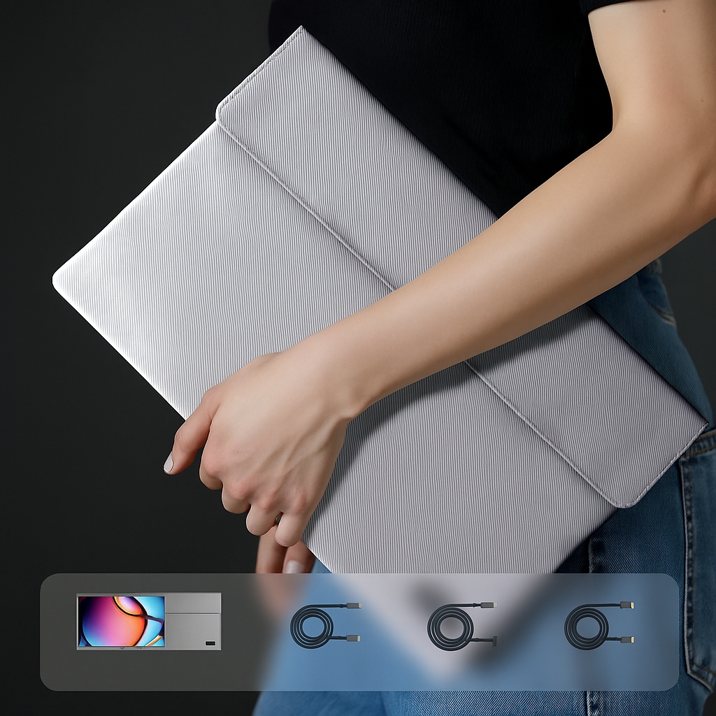 Wbudowane złącza mini HDMI i USB-C