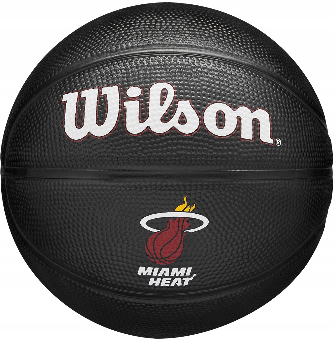 Wilson Wilson Team Tribute Miami Heat Mini Ball WZ4017607XB Czarne 3 – Idealna piłka dla młodych koszykarzy