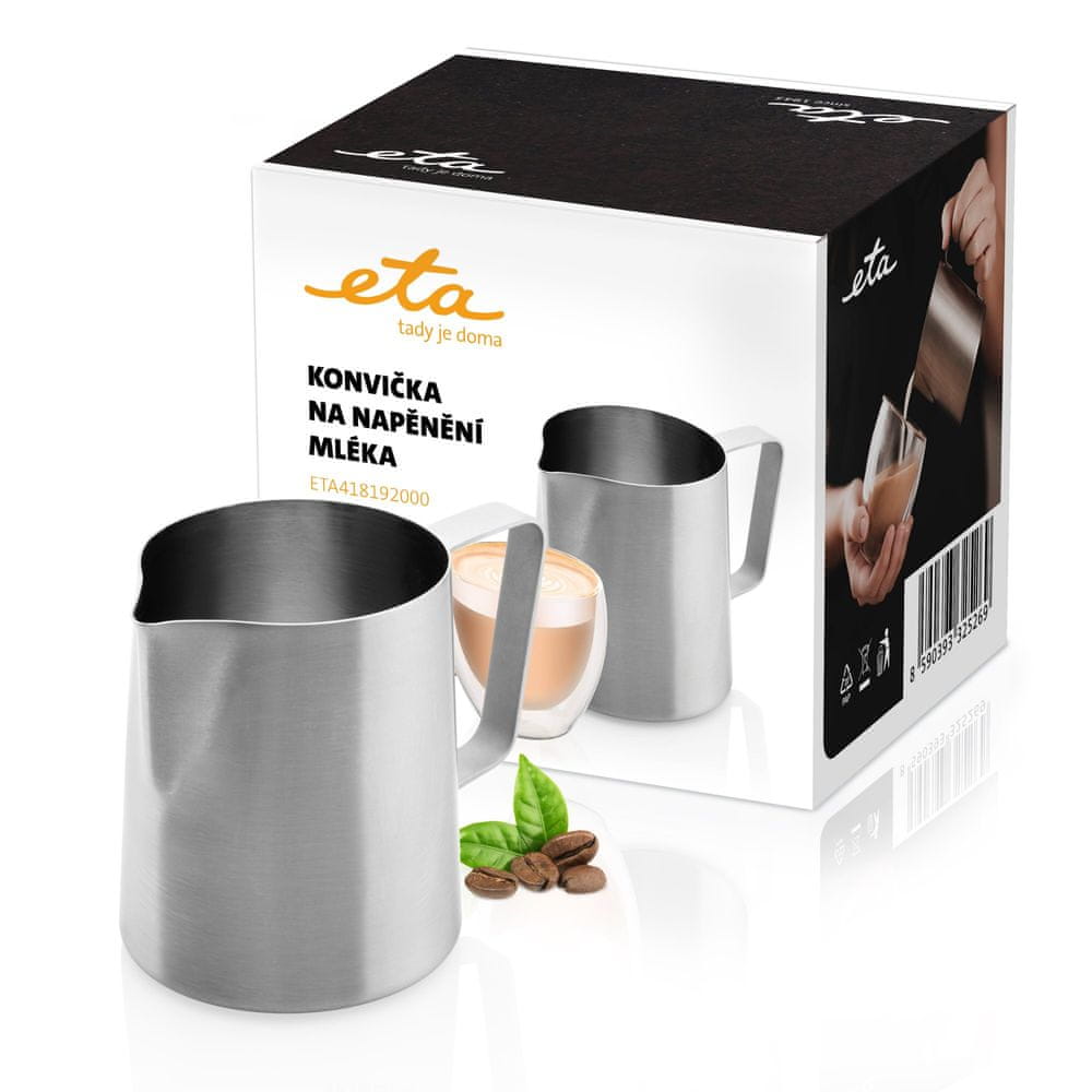 Kubek ETA do spieniania mleka 418192000 – Idealny do przygotowania aksamitnej pianki