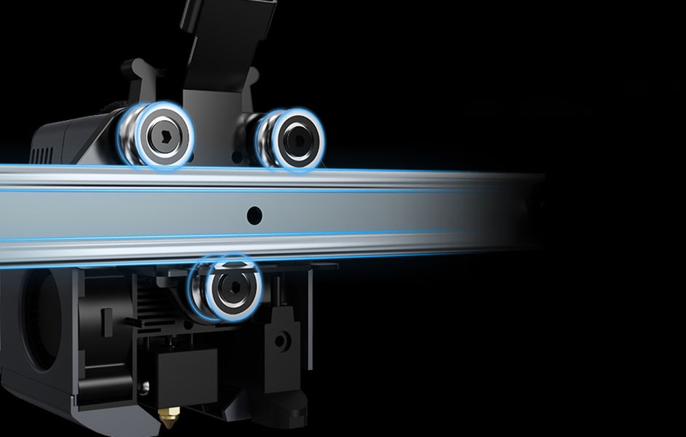 Nowoczesna drukarka 3D do szybkiej i precyzyjnej pracy - Duży obszar roboczy dla większych projektów