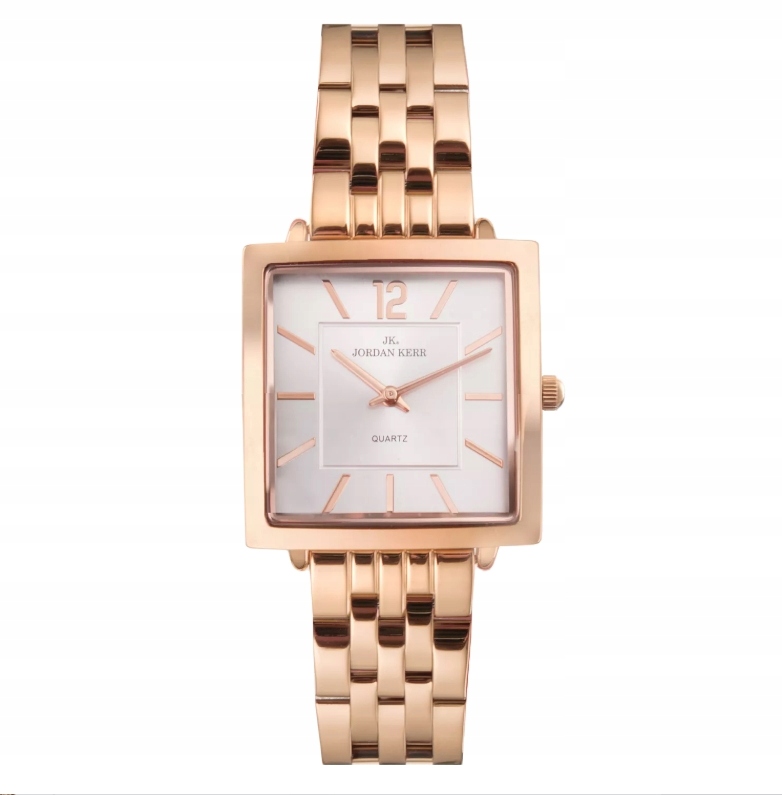 Zegarek Jordan Kerr P9010 IPRG ST – Elegancja w różowym złocie