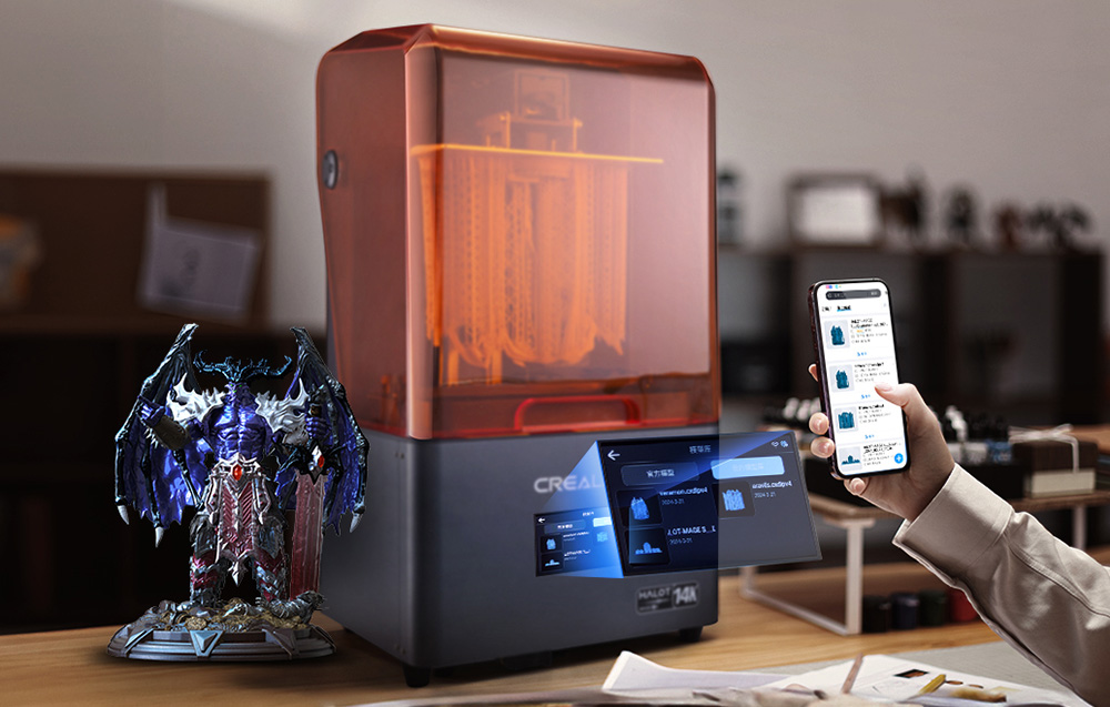 Drukarka 3D Creality Halot-Mage S – precyzja i wydajność w nowoczesnym wydaniu - Zaawansowany system oświetlenia