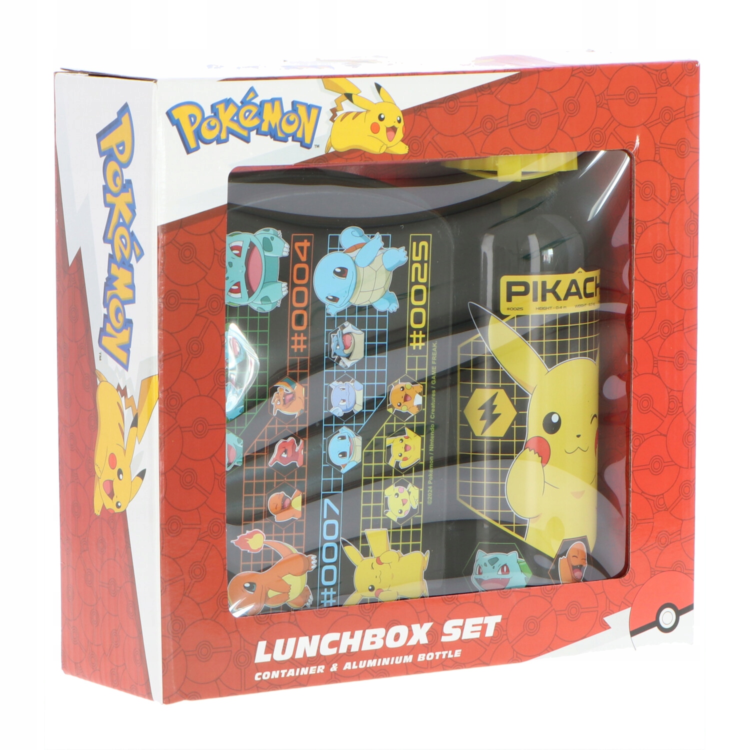 Motywy Pokemonów: Pikachu, Charmander i Squirtle