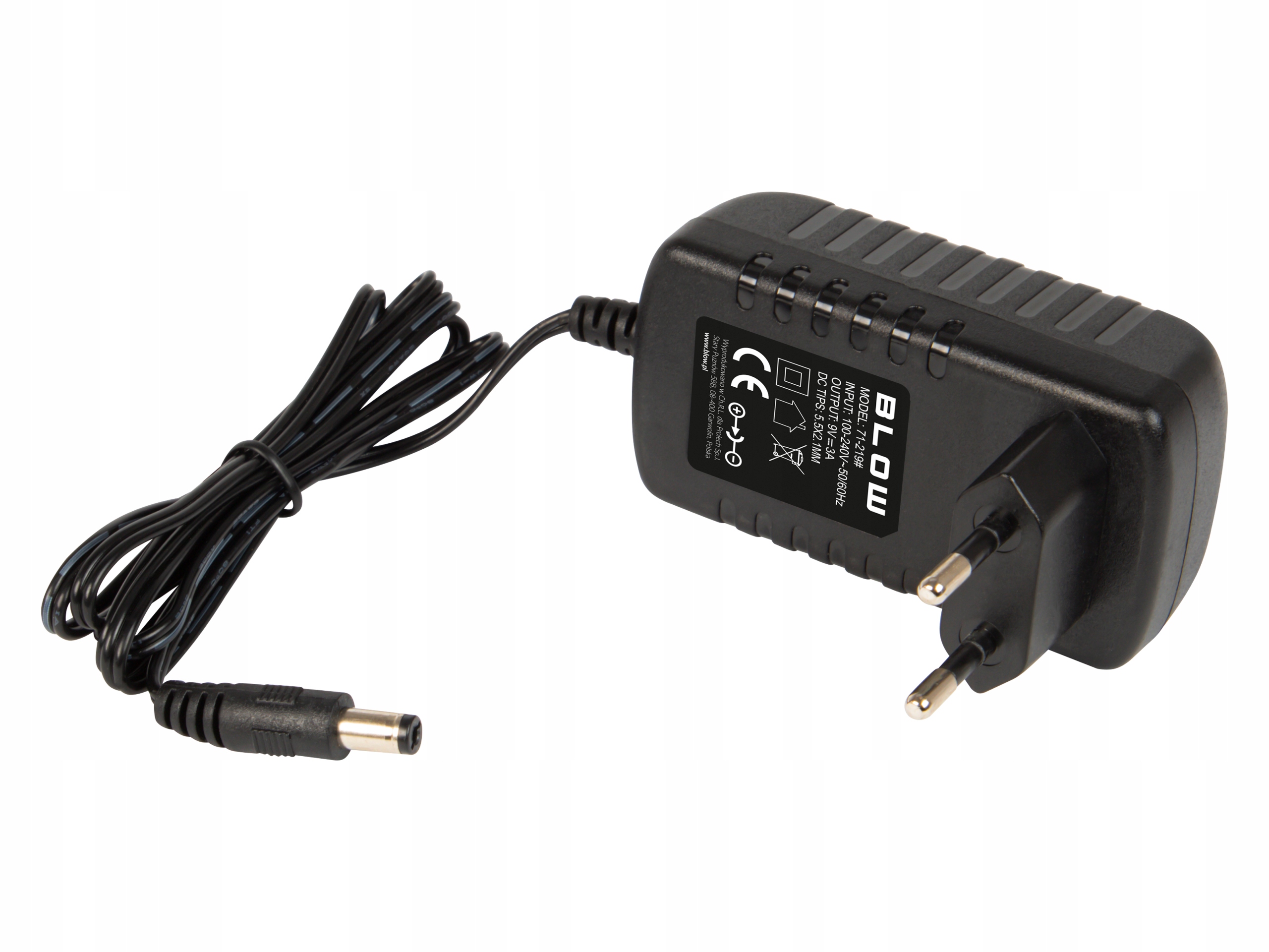 Zasilacz impulsowy 9V/3000mA 2,1/5,5 – Idealne rozwiązanie do zasilania urządzeń elektronicznych
