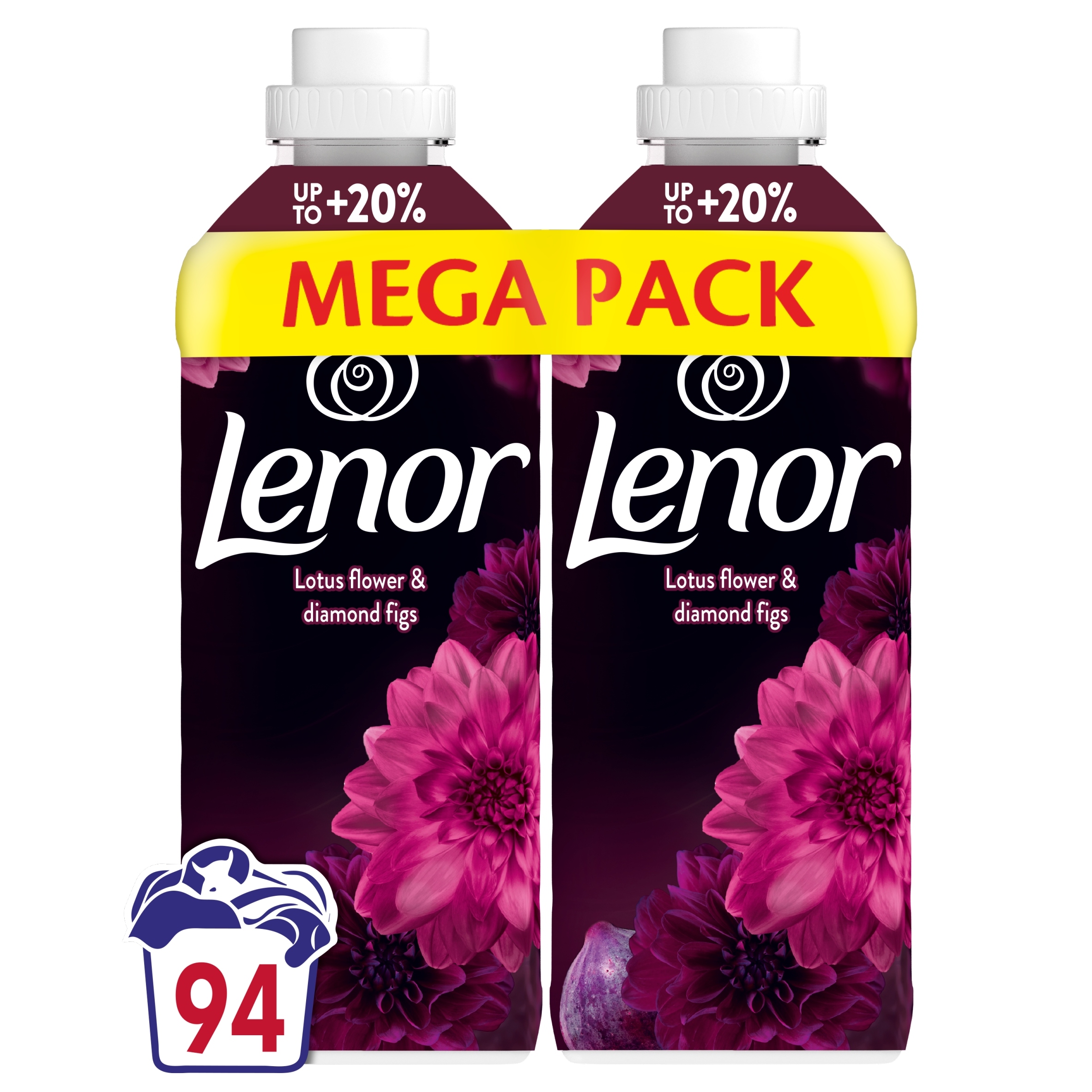 Lenor Aviváž Lotus Water & Diamond Figs 2x987ml – Doskonała pielęgnacja tkanin