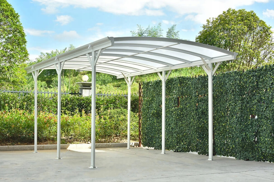 Aluminiowa wiata samochodowa biała 505 x 300 Kod producenta FALO