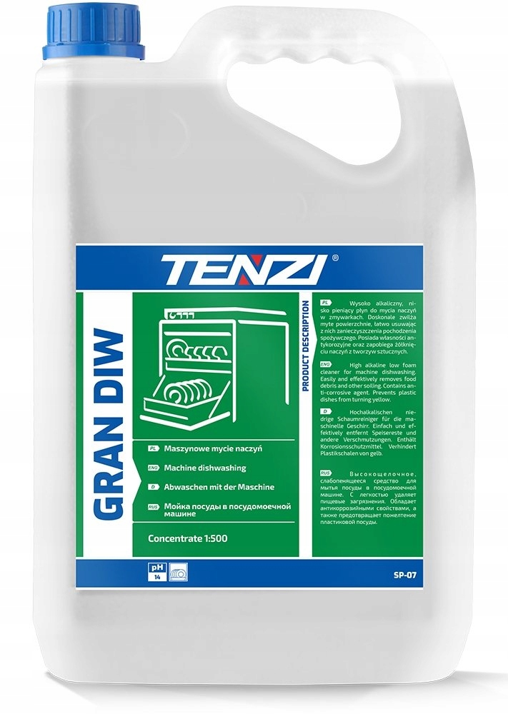 Idealny do naczyń szklanych, ceramicznych i aluminiowych