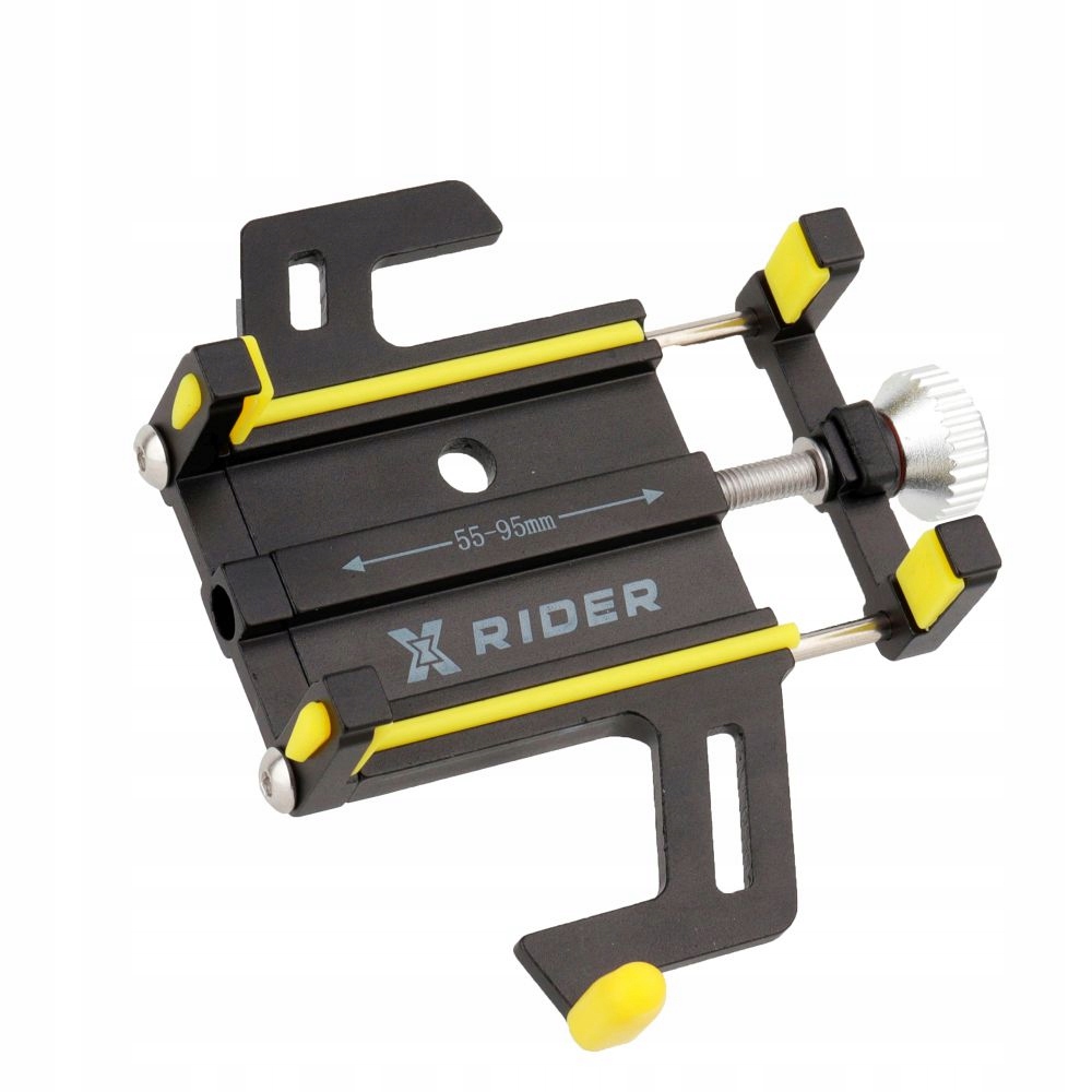 Aluminiowy uniwersalny uchwyt rowerowy na telefon montowany do kierownicy XRIDER XR00PH01 – Idealne rozwiązanie dla aktywnych