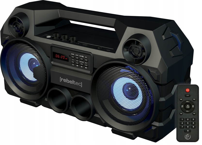 Głośnik Rebeltec Głośnik Bluetooth FM/USB SoundBox 465 TWS – Muzyka w każdym miejscu
