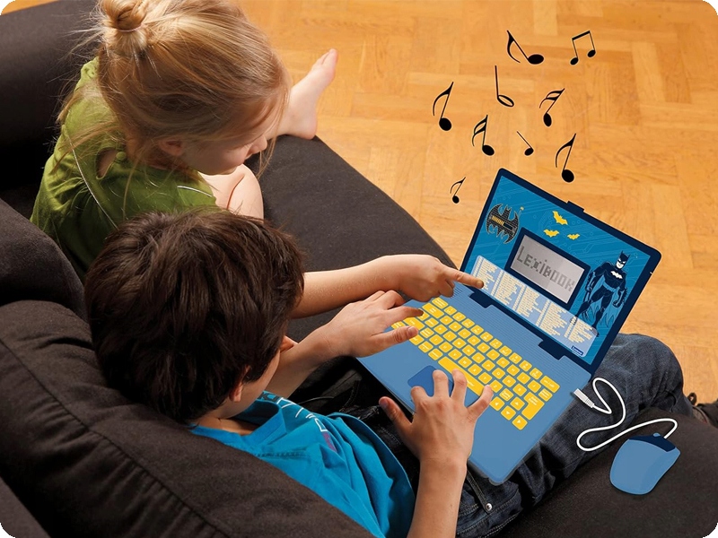 Laptop edukacyjny Batman Lexibook – Nauka i zabawa w jednym