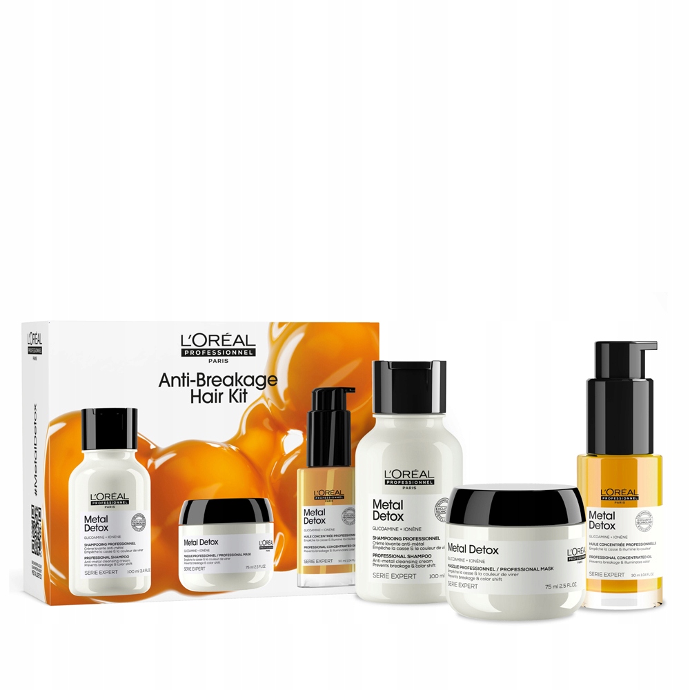 L'OREAL Professionnel Set Metal Detox – Profesjonalna pielęgnacja włosów