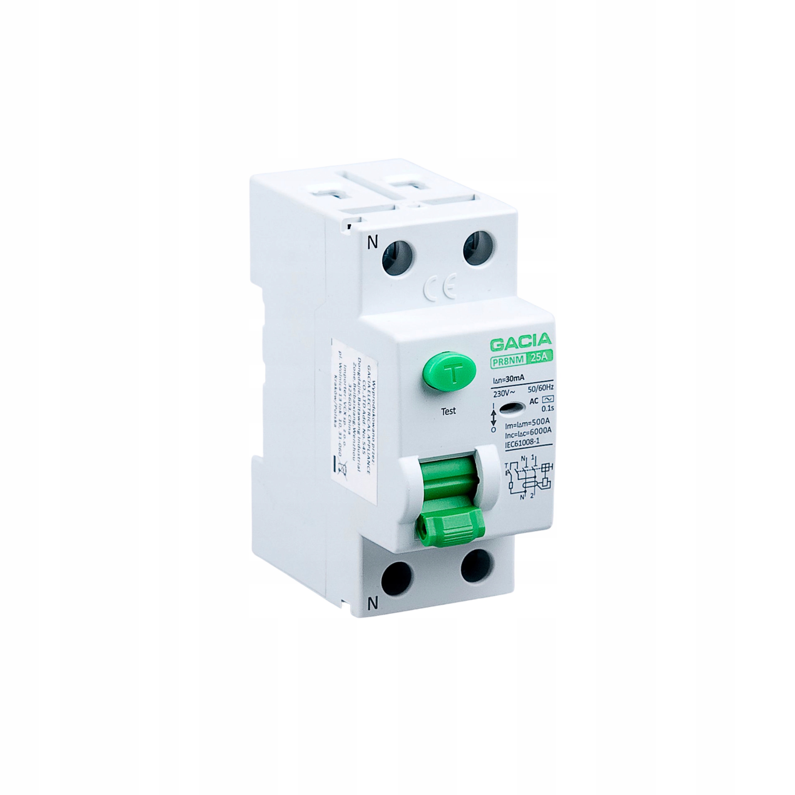 Zastosowanie w obwodach elektrycznych 230V