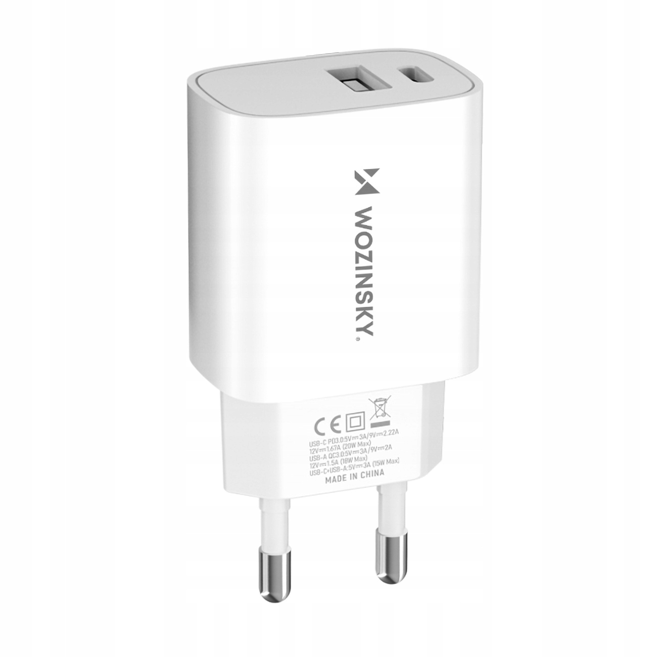 Uniwersalne złącza USB-A i USB-C