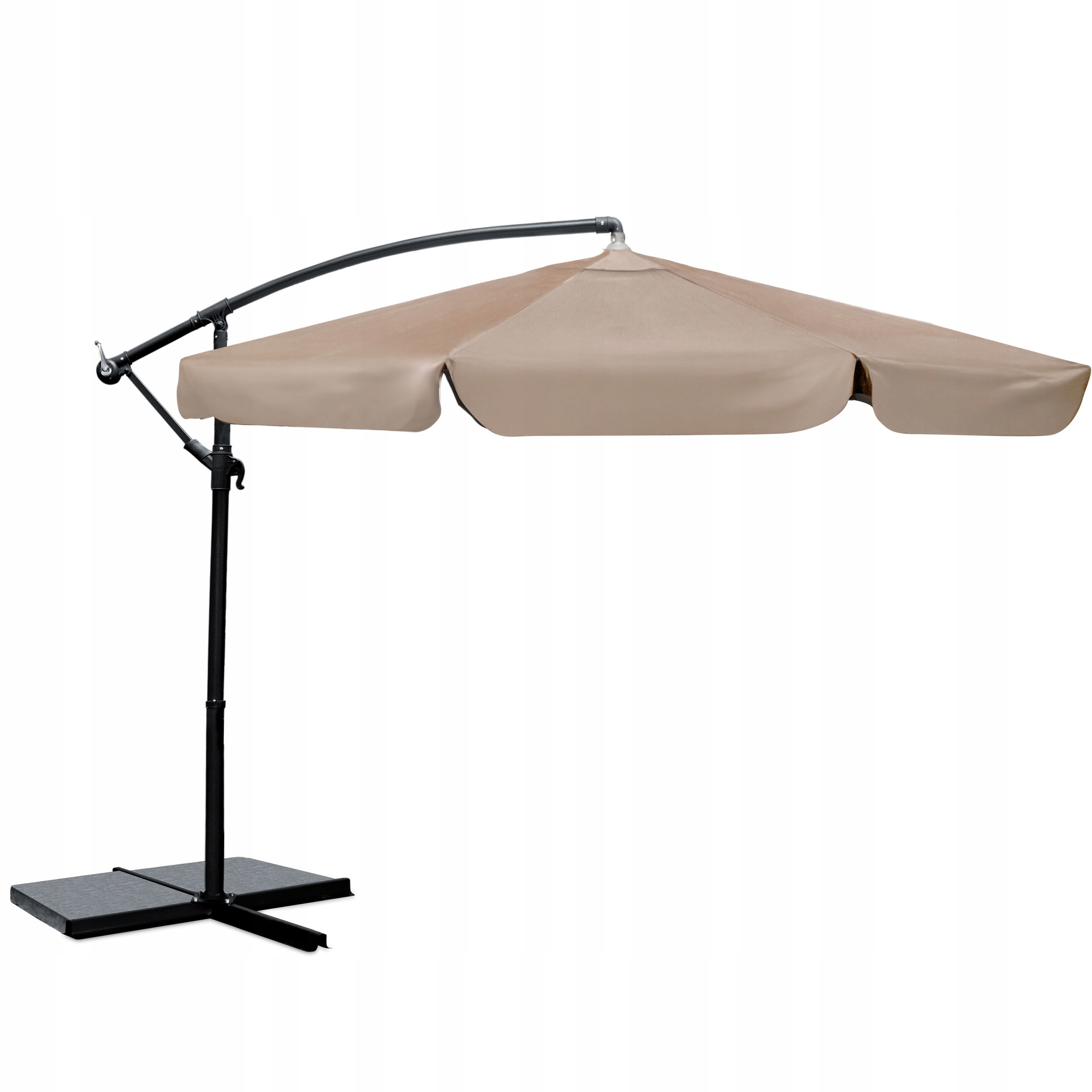 Parasol ogrodowy składany 6 segmentowy 350 cm z pokrowcem PL-880 – Idealna ochrona na świeżym powietrzu