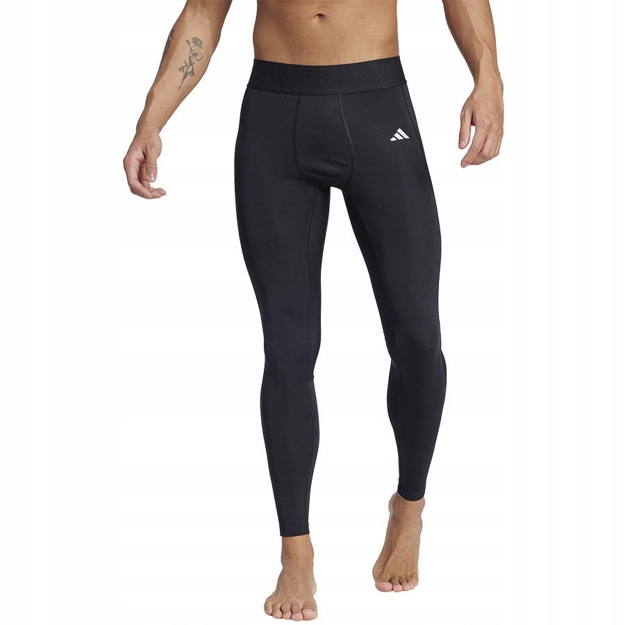 Legginsy męskie adidas Techfit Long Tight czarne JN7352 – Komfort i wsparcie w każdym treningu