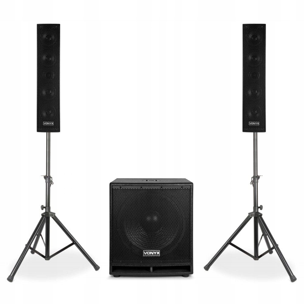 Zestaw nagłośnieniowy 1000W Vonyx VX880BT 2.1 – Doskonała jakość dźwięku