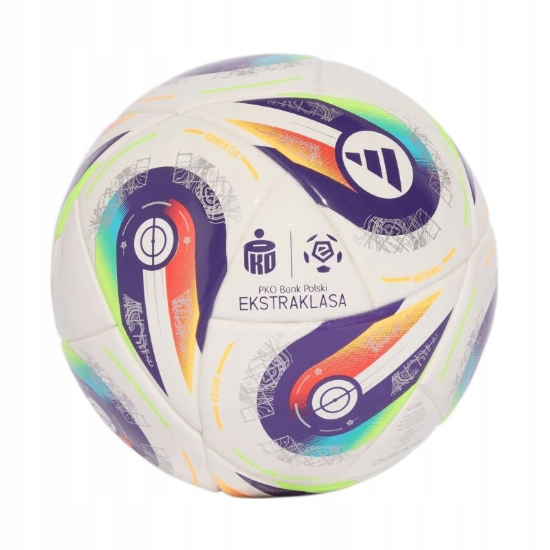 Piłka nożna adidas Ekstraklasa Mini kolorowa JY1296 – Idealne narzędzie do treningu
