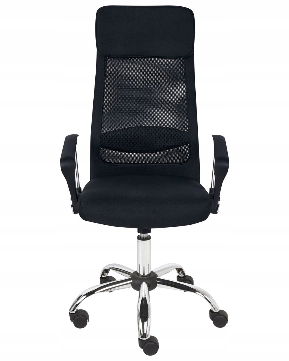 Fotel biurowy Czarny PIONEER II – Komfort i elegancja w Twoim biurze