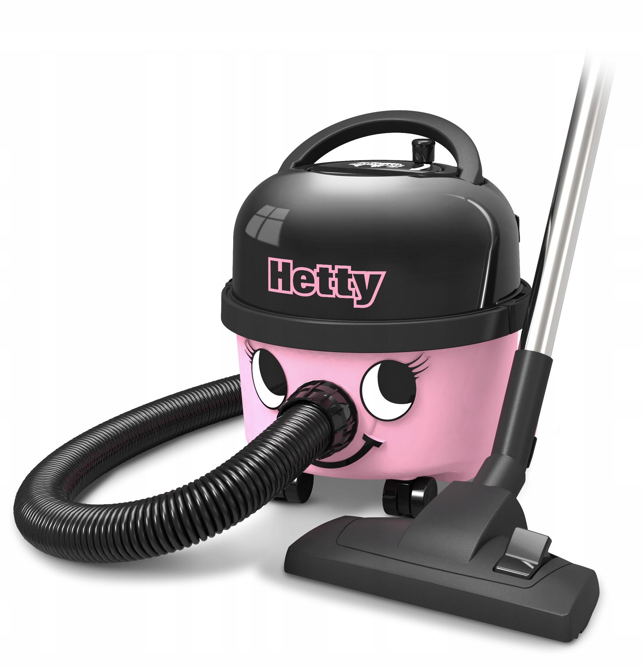 Odkurzacz workowy Numatic HET160 Hetty – Profesjonalna moc w różowym wydaniu