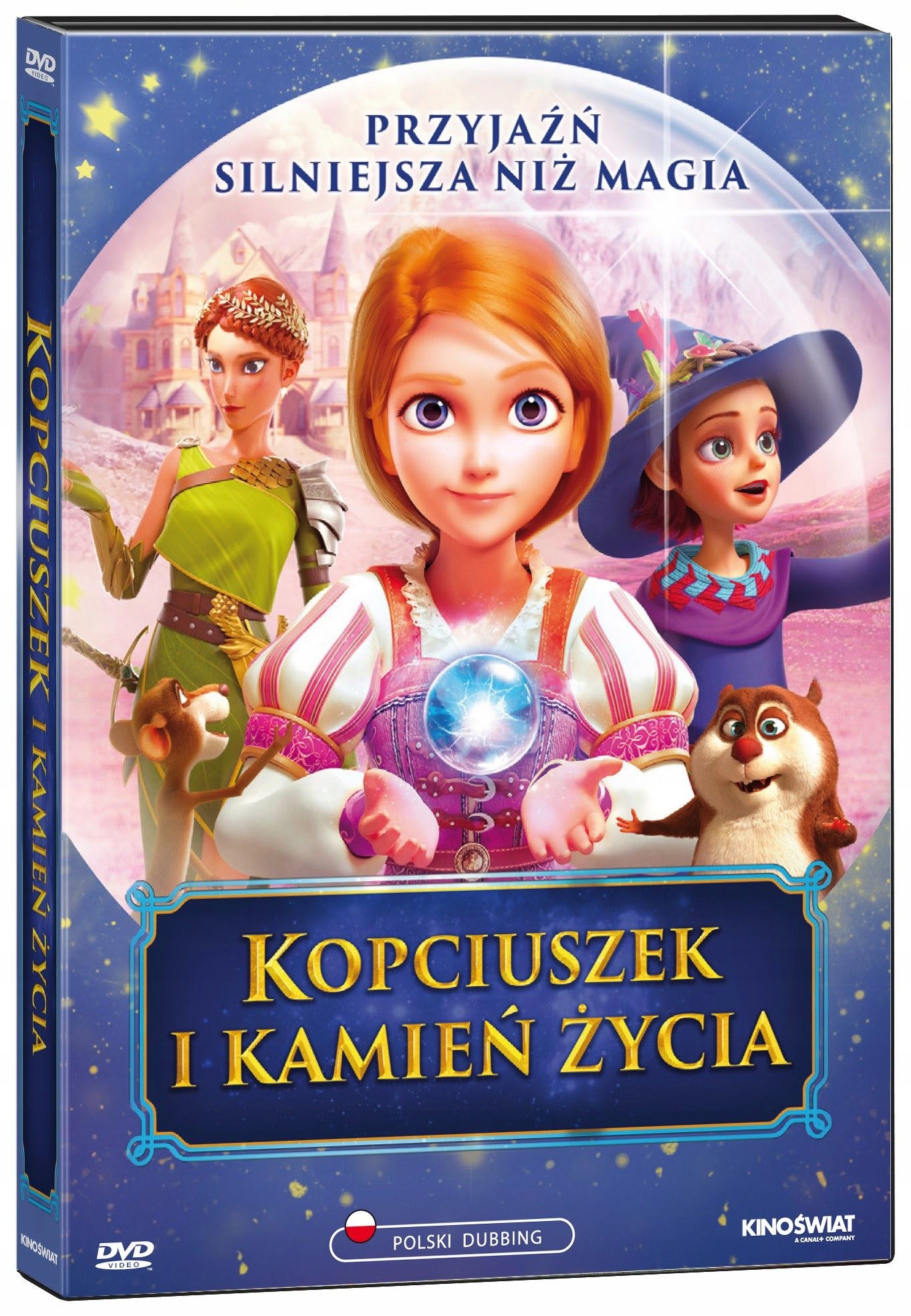 Kopciuszek i Kamień Życia DVD – Magia i przygoda w nowej animacji