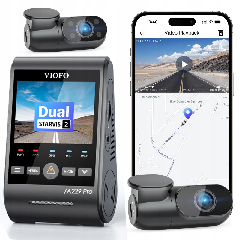 Wbudowany moduł GPS, Wi-Fi i Bluetooth
