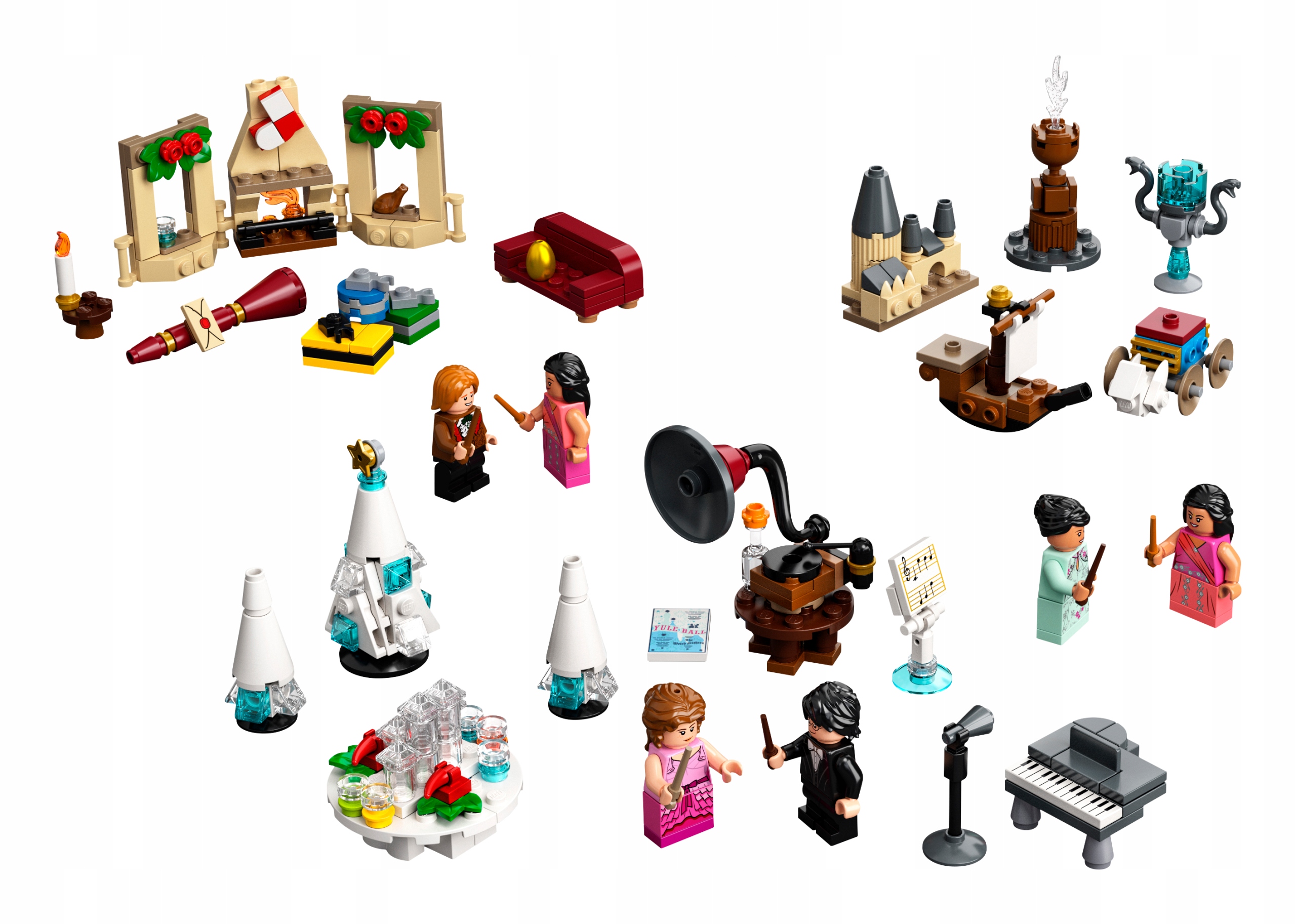 Minifigurki i modele do zbudowania – Harry, Hermiona, Ron i więcej