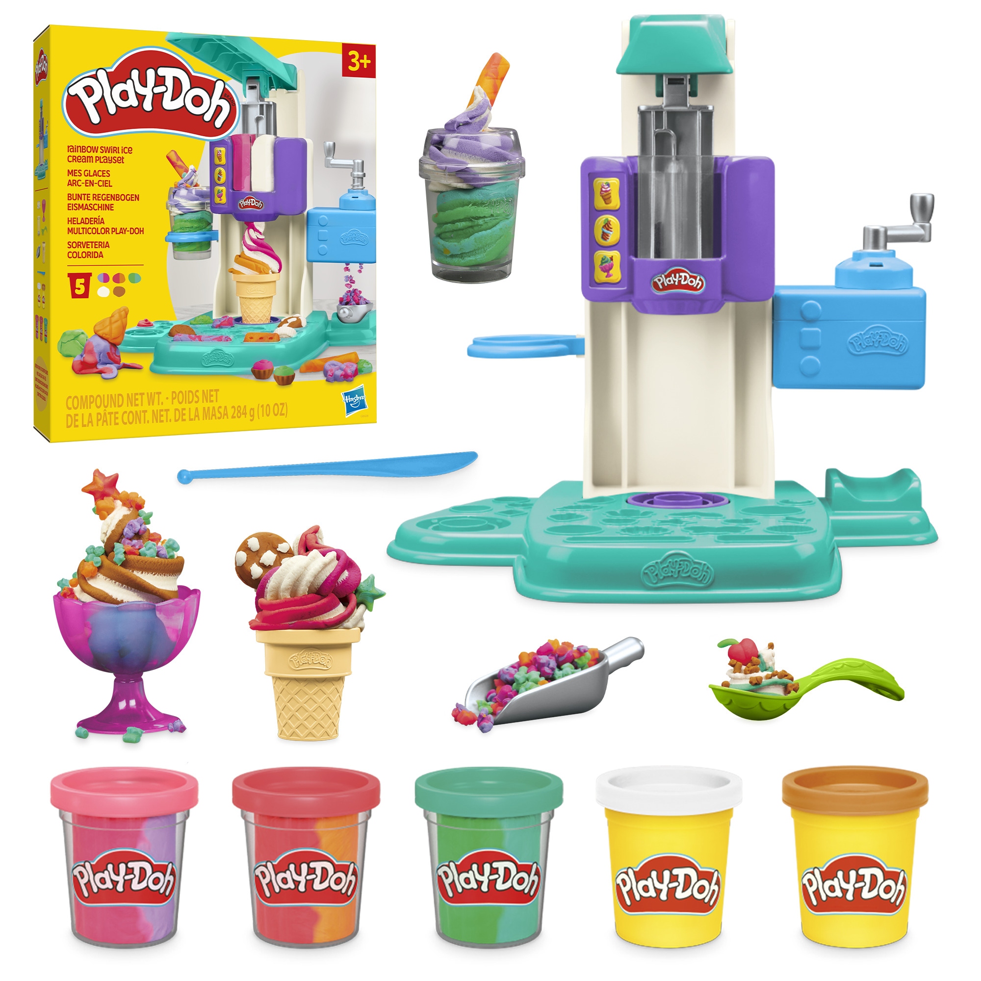 Play-Doh Zakręcona Lodziarnia – Kreatywna zabawa z ciastoliną