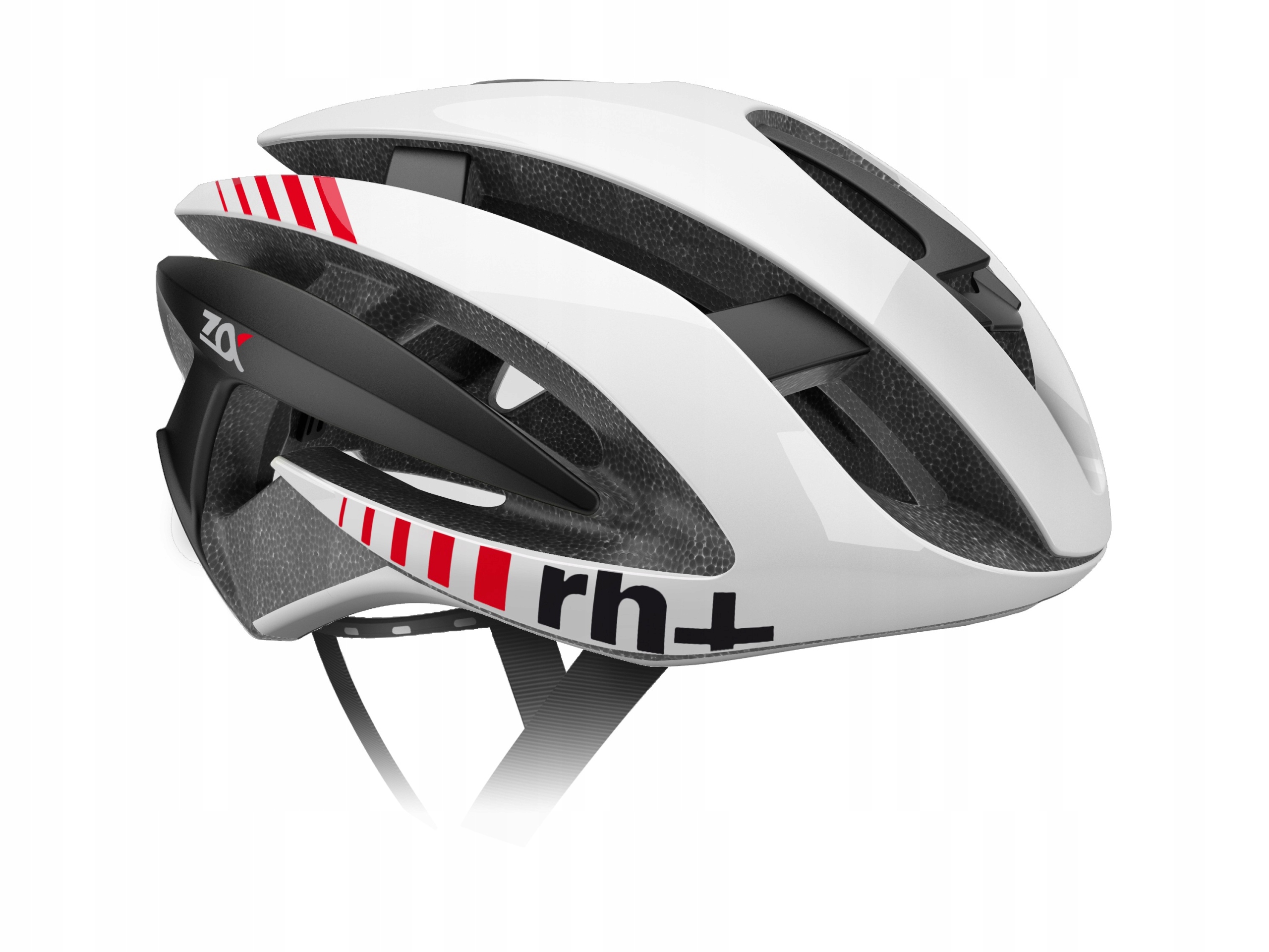 Kask rowerowy Z Alpha Shiny White-Matt Black L/XL – Elegancja i bezpieczeństwo na każdym etapie