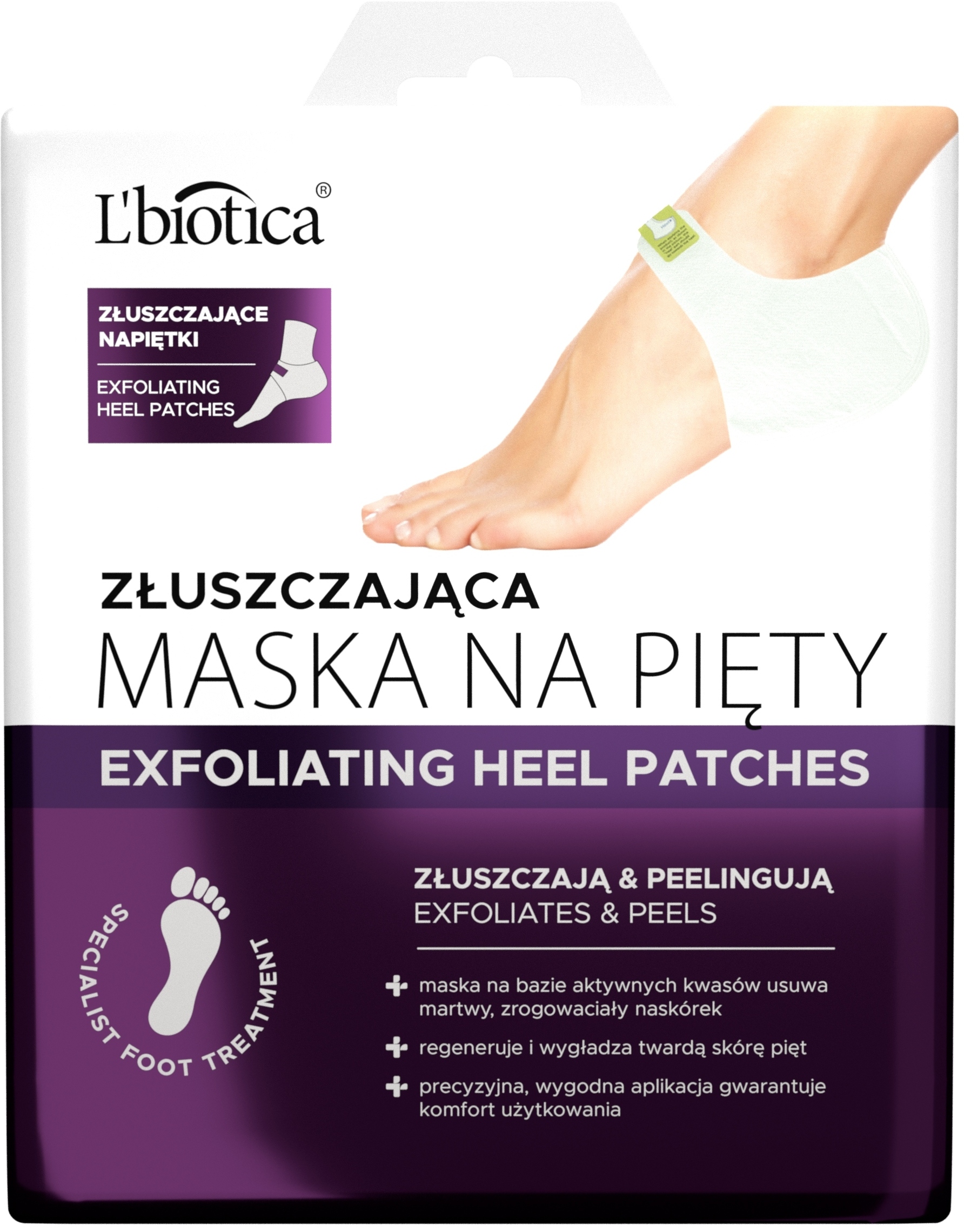 L'biotica Napiętki złuszczące – Profesjonalna pielęgnacja pięt w domowym zaciszu