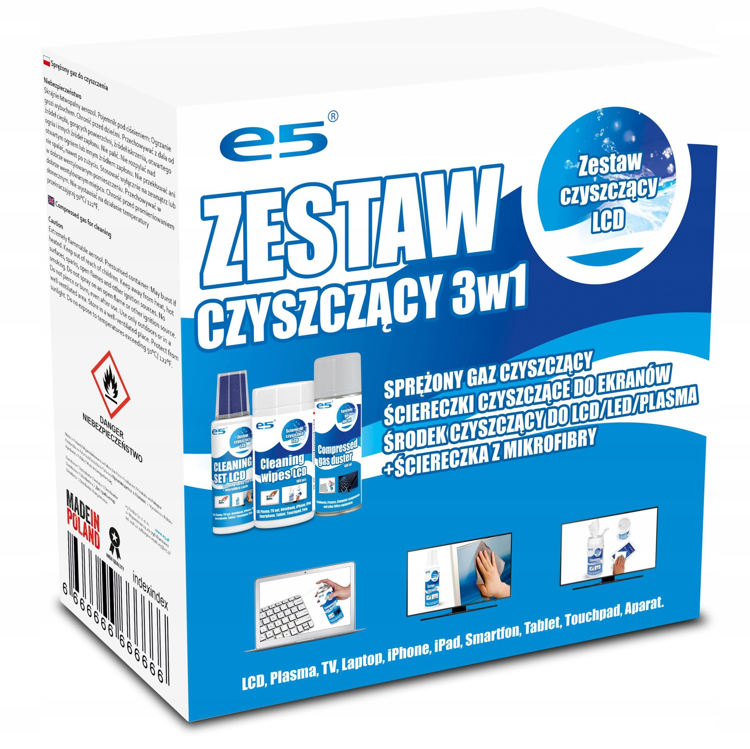 ITSEPTIC Zestaw czyszczący – Kompleksowa pielęgnacja ekranów