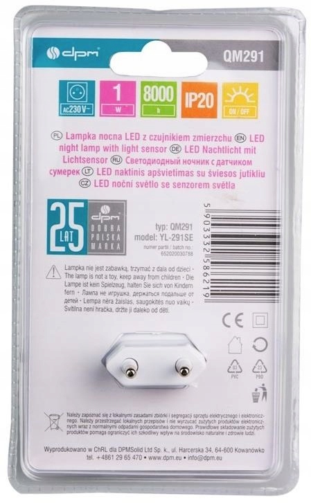 Wydajność energetyczna – Moc 1W i długowieczność