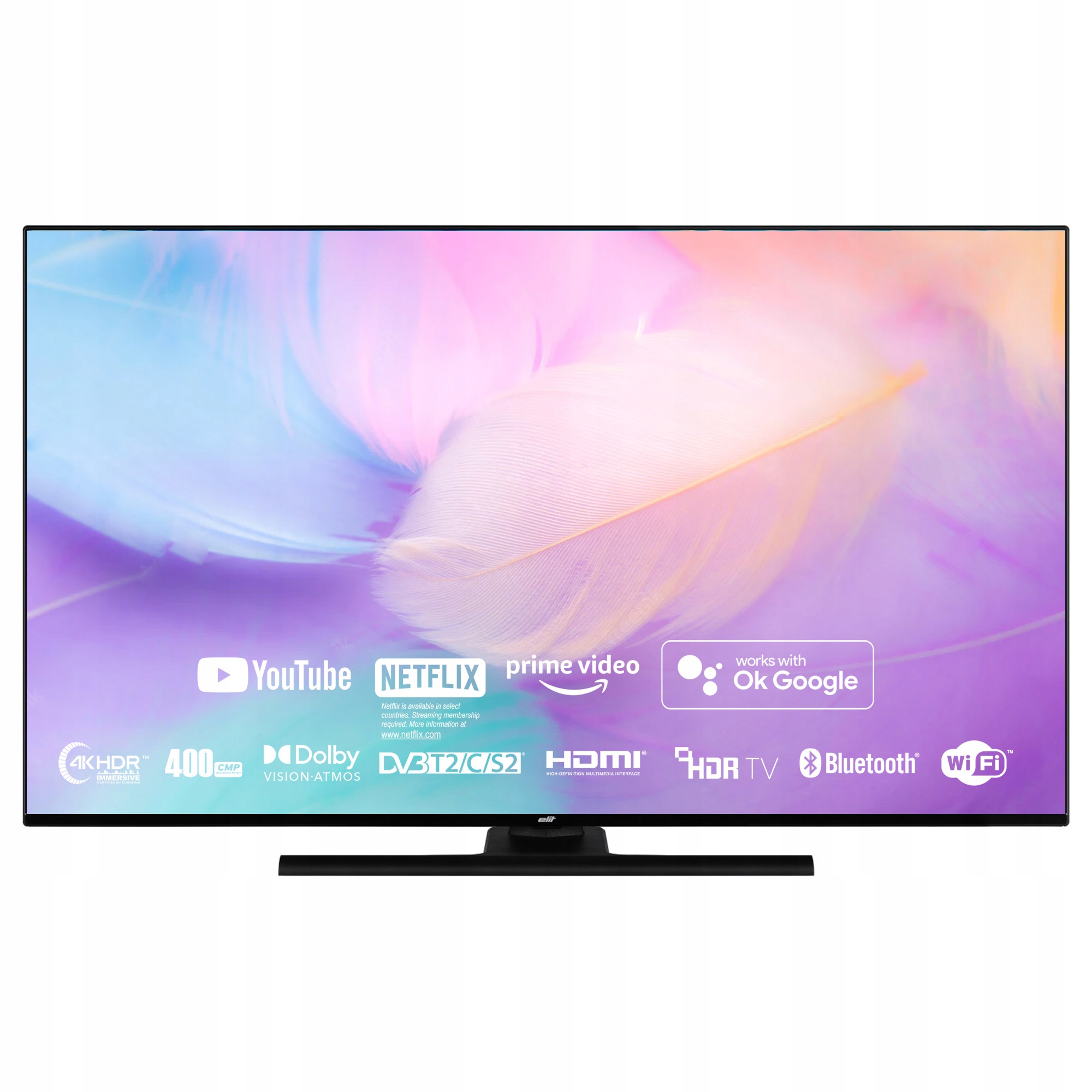 Wbudowane funkcje SMART TV – Netflix i Amazon Prime Video