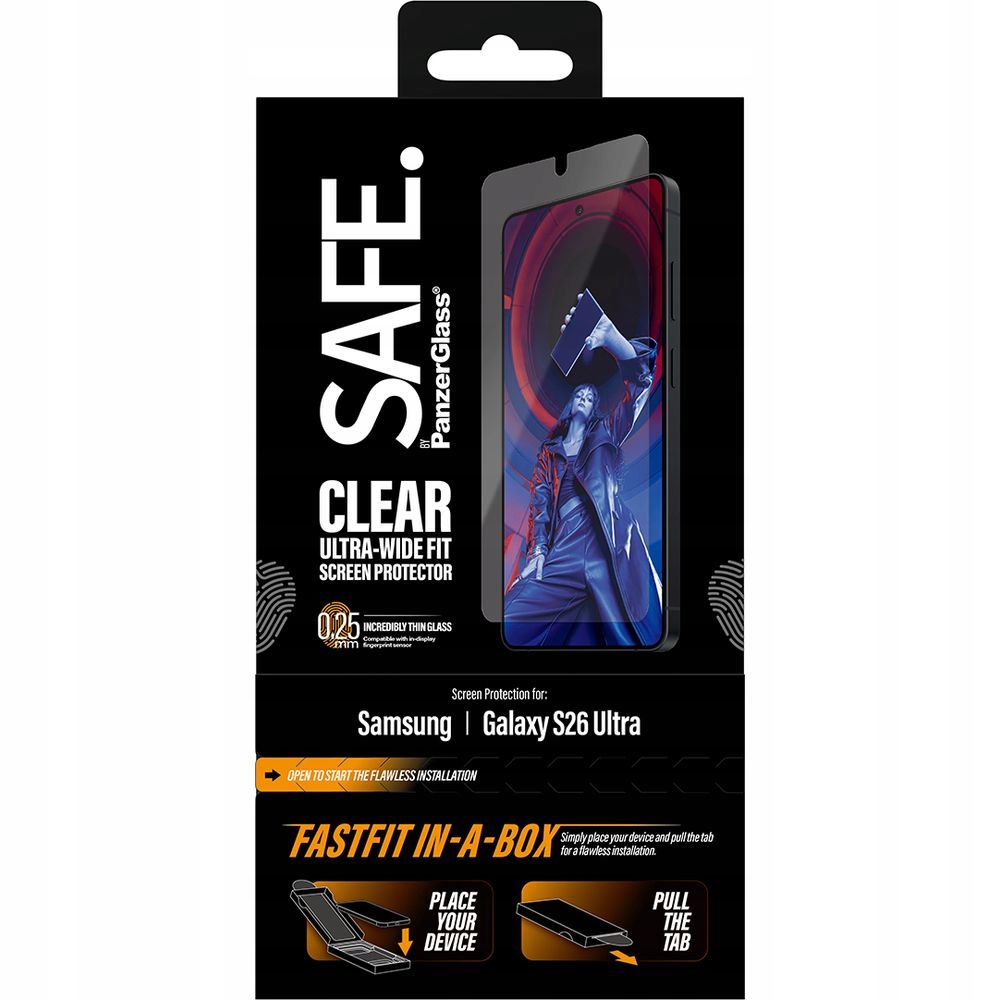 Szkło ochronne SAFE. by PanzerGlass do Samsung Galaxy S26 Ultra – Najlepsza ochrona dla Twojego telefonu