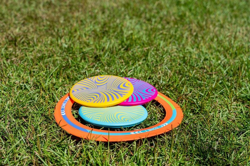 Wytrzymałe dyski frisbee z silikonu