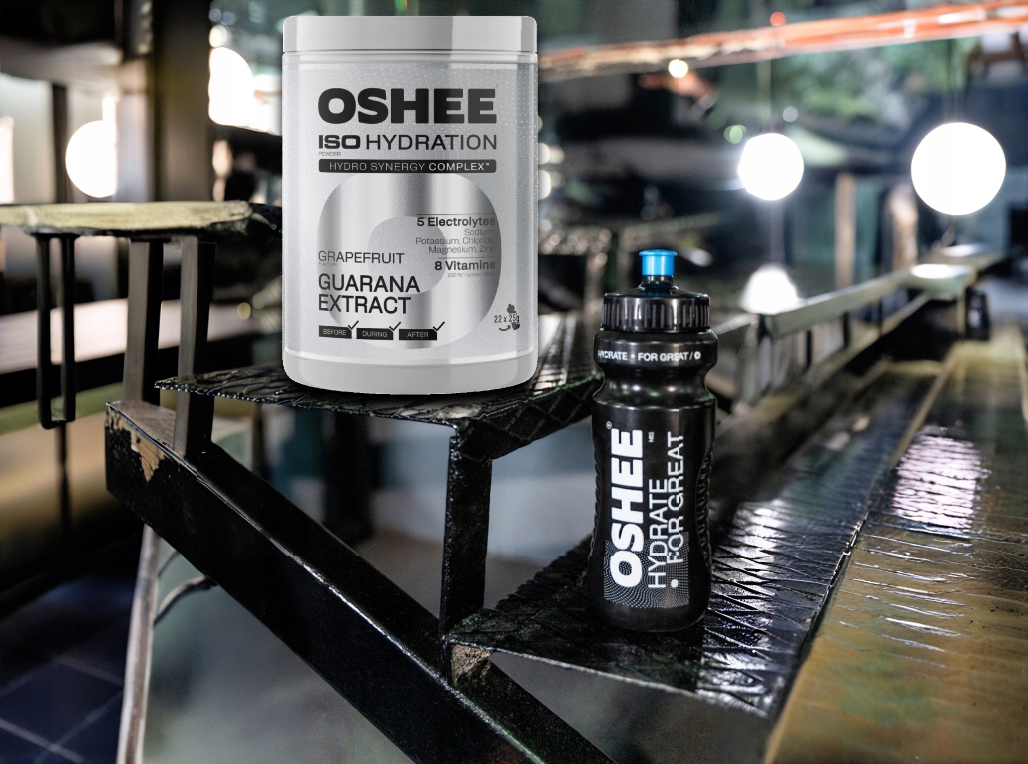 OSHEE ISO Hydration – Izotonik w proszku grapefruit guarana 550 g