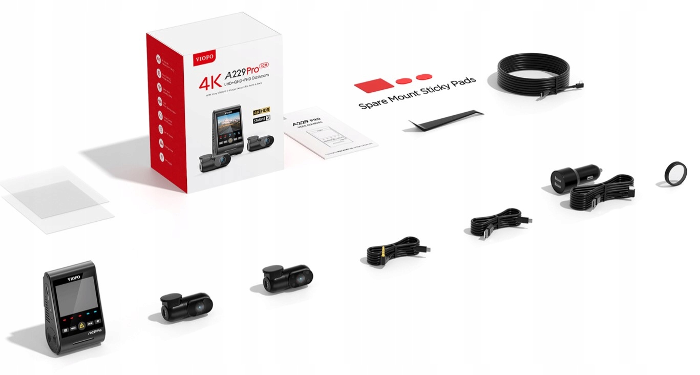 Zaawansowane funkcje: HDR, detekcja ruchu i G-sensor