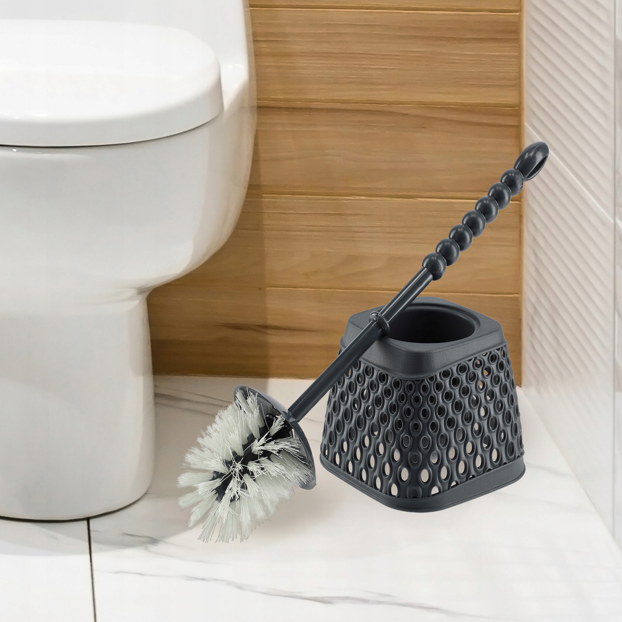 Szczotka WC Toaletowa Plastikowa Uchwyt Szara – Elegancja i Higiena w Twojej Łazience